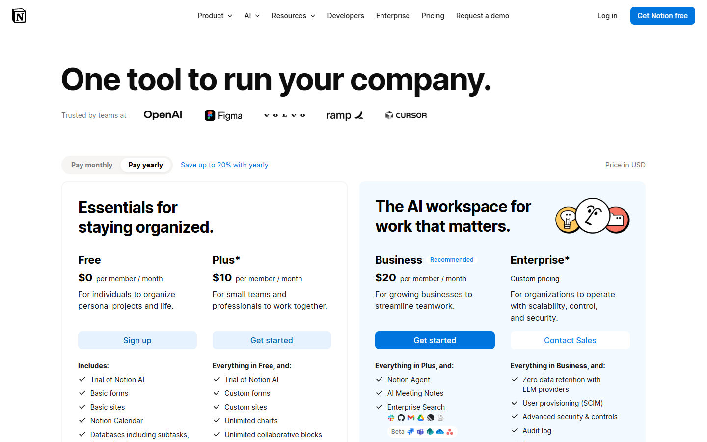 notion signup screenshot
