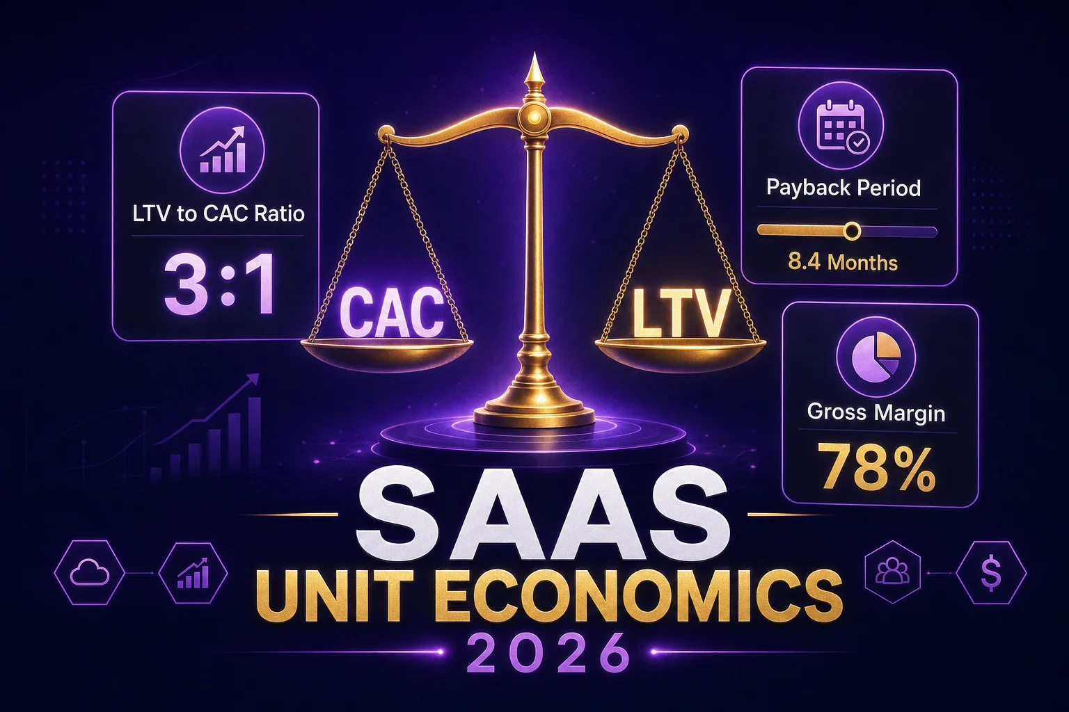 SaaS pricing trends 2026 unit economics chart